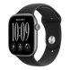 Apple Watch Series 12 GPS 42mm Space Gray Aluminum Case with Black Sport Band (M/L) 12 42mm Space Black Sport Band (M/L) фото 1