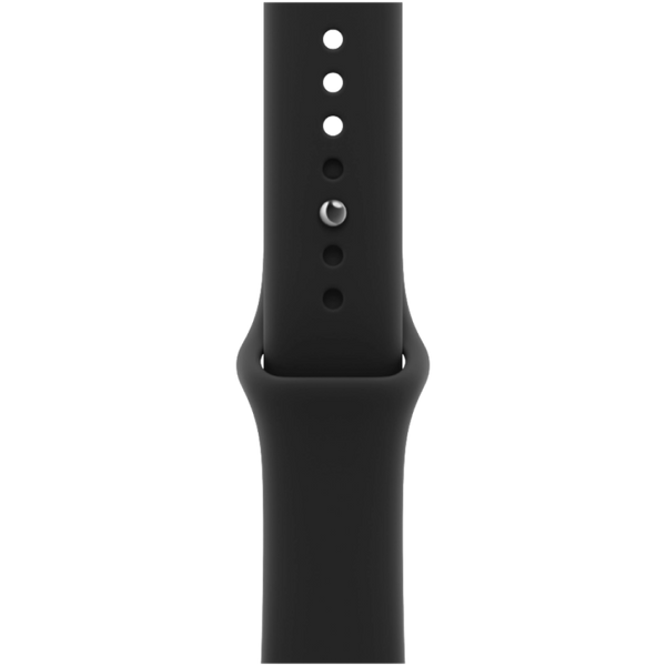 Apple Watch Series 12 GPS 46mm Space Gray Aluminum Case with Black Sport Band (M/L) 12 46mm Space Black Sport Band (M/L) фото