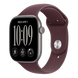 Apple Watch Series 12 GPS 42mm Space Gray Aluminum Case with Burgundy Sport Band (S/M) 12 42mm Space Burgundy Sport Band (S/M) фото 1
