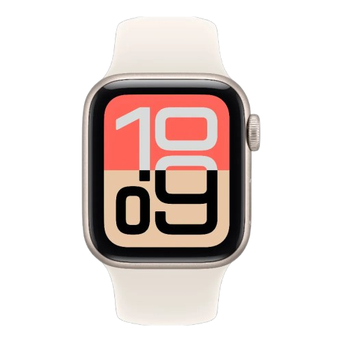 Б/У Apple Watch SE 3 GPS 40mm Starlight Aluminum Case with Starlight Sport Band - S/M (MEH34) (MEH34) фото