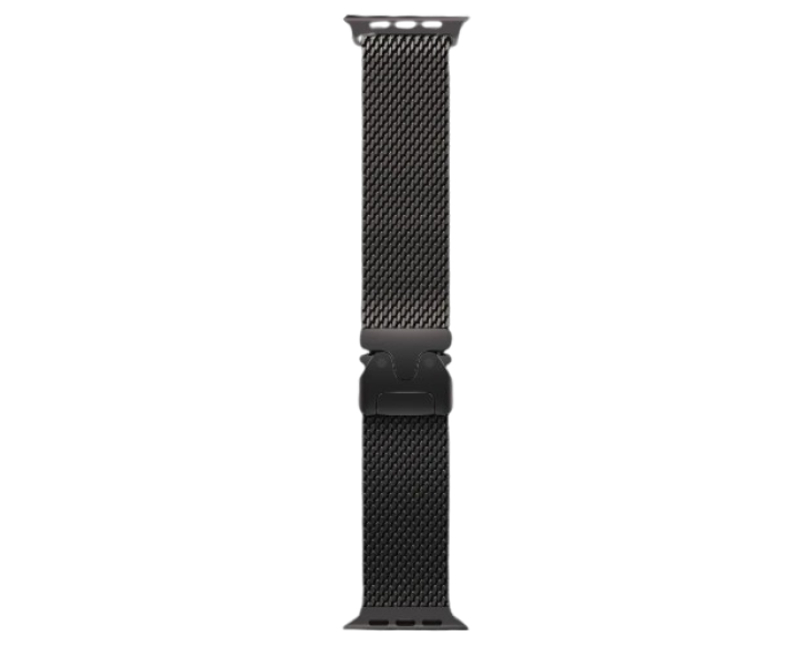 Apple Watch Ultra 4 GPS + Cellular 49mm Black Titanium Case with Black Titanium Milanese Loop - Medium  Ultra 4 49mm Black Black TML M фото