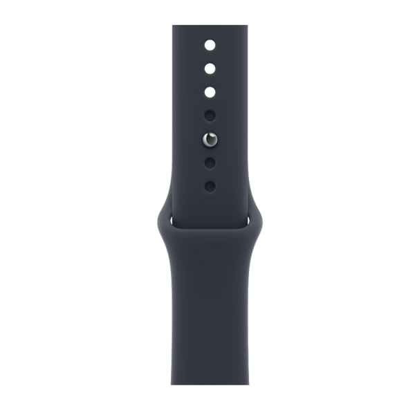 Apple Watch Series 12 GPS 46mm Black Aluminum Case with Navy Blue Sport Band (M/L) 12 46mm Black Navy Blue Sport Band (M/L) фото