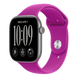 Apple Watch Series 12 GPS 46mm Space Gray Aluminum Case with Magenta Sport Band (M/L) 12 46mm Space Magenta Sport Band (M/L) фото 1