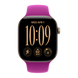 Apple Watch Series 12 GPS 46mm Light Gold Aluminum Case with Magenta Sport Band (S/M) 12 46mm Light Gold Magenta Sport Band (S/M) фото 3