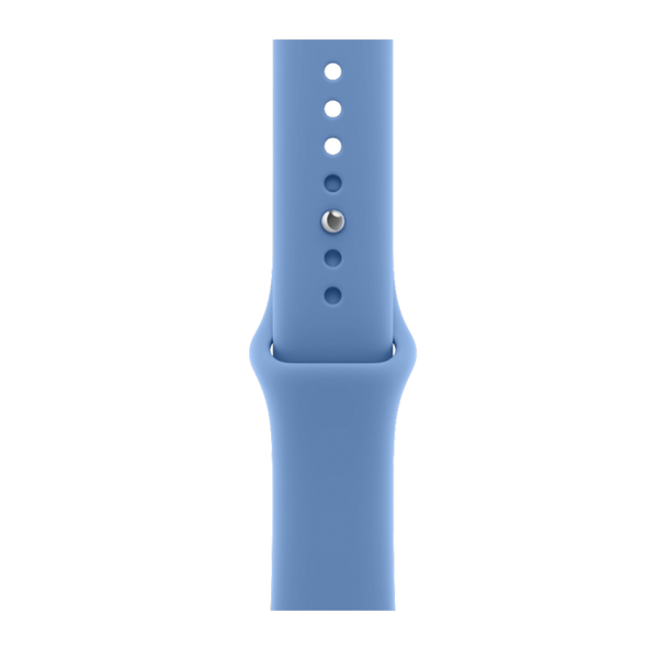 Apple Watch Series 12 GPS 46mm Dark Bronze Aluminum Case with Wildflower Blue Sport Band (M/L) 12 46mm Dark Bronze Wildflower Blue Sport Band (M/L) фото