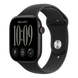 Apple Watch Series 12 GPS 46mm Black Aluminum Case with Black Sport Band (S/M) 12 46mm Black Black Sport Band (S/M) фото 1