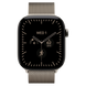Apple Watch Series 12 GPS+LTE 42mm Natural Titanium Case with Natural Milanese Loop (MJGL4) 12 42mm Natural Titanium Milanese Loop S/M фото 2