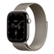 Apple Watch Series 12 GPS+LTE 42mm Natural Titanium Case with Natural Milanese Loop (MJGL4) 12 42mm Natural Titanium Milanese Loop S/M фото 1